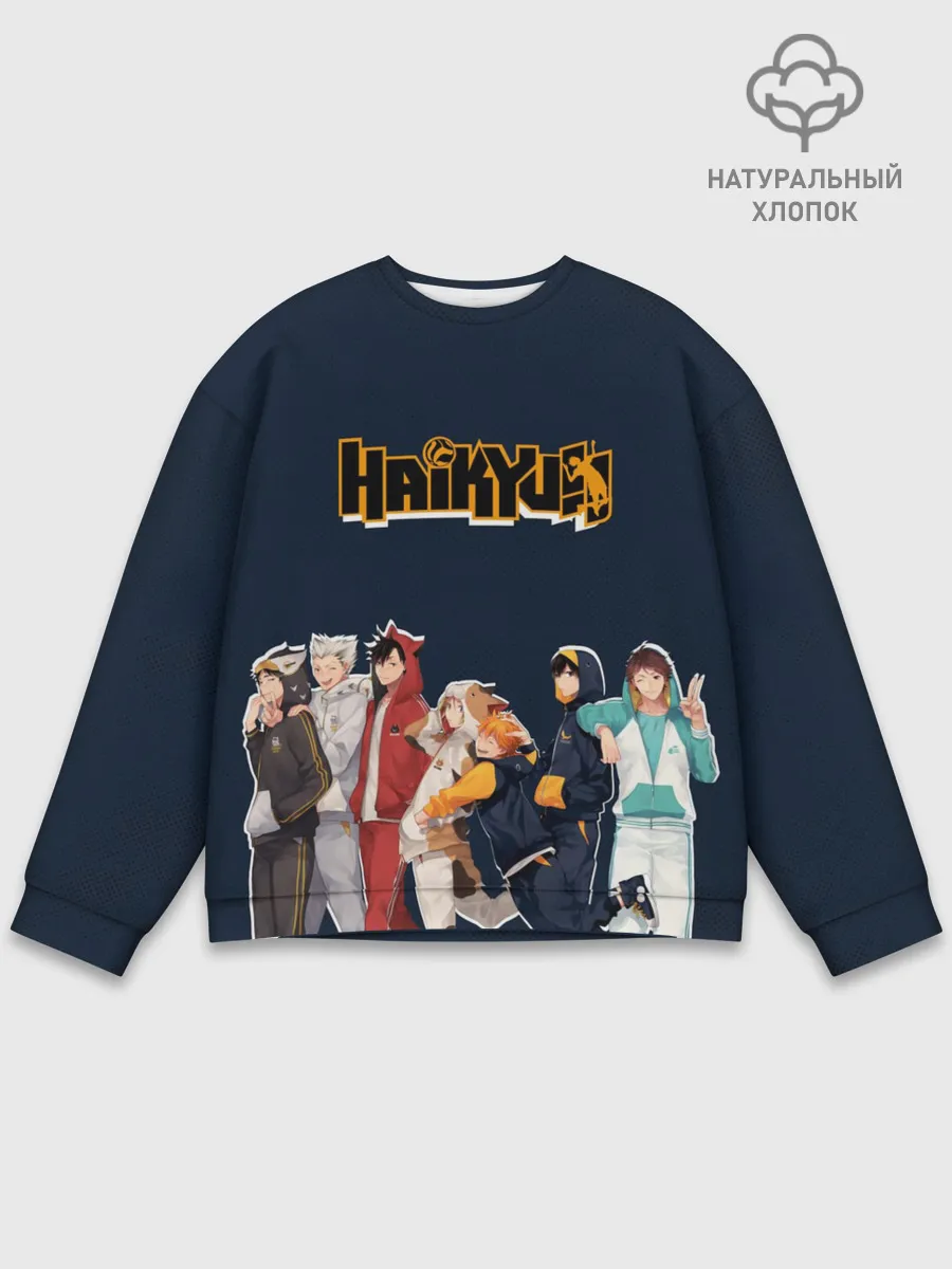 Мужской свитшот базовый / Haikyuu