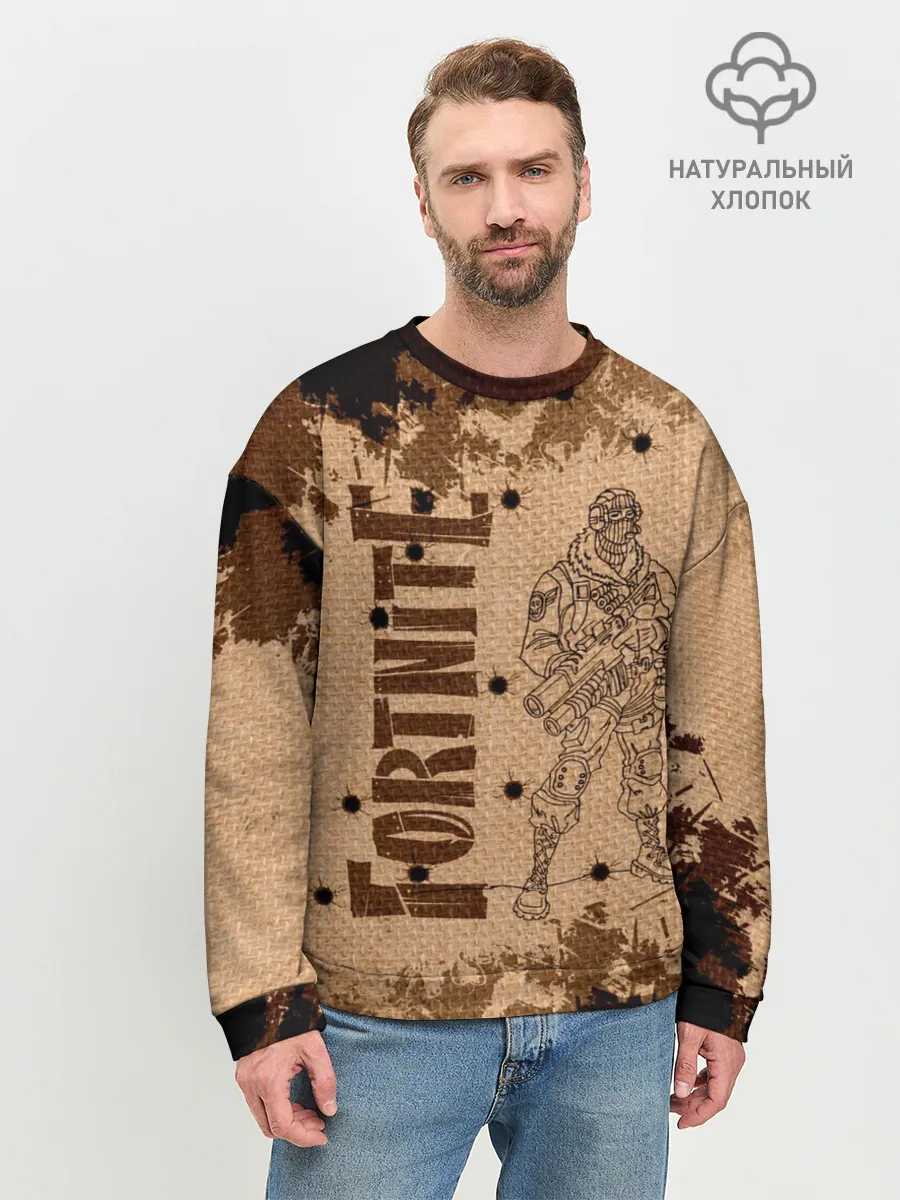 Мужской свитшот базовый / Fortnite