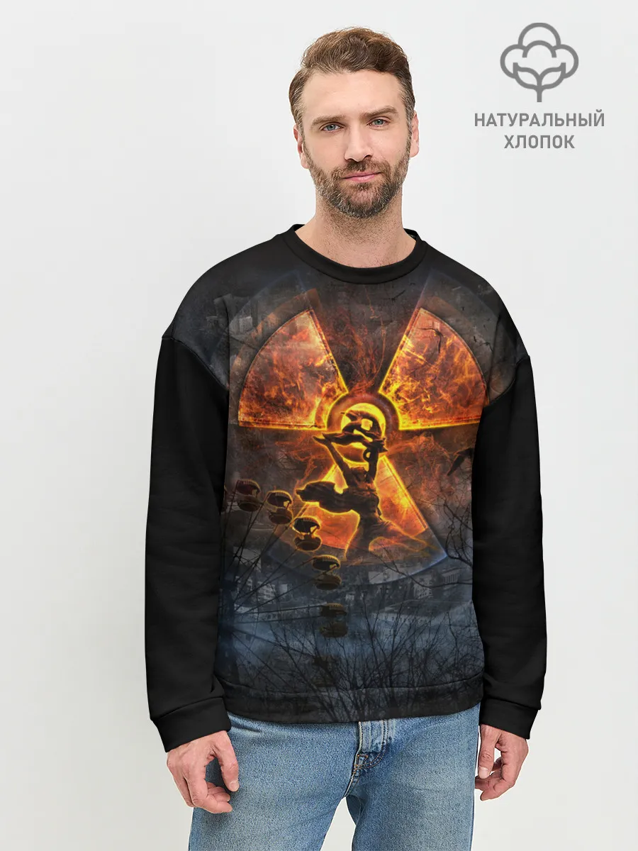 Мужской свитшот базовый / ЗОВ ПРИПЯТИ