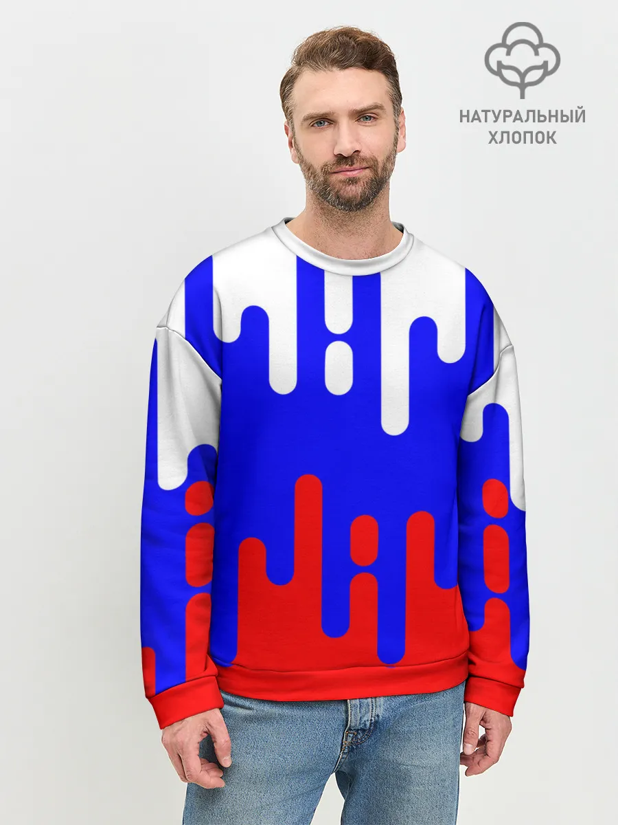 Мужской свитшот базовый / Россия.