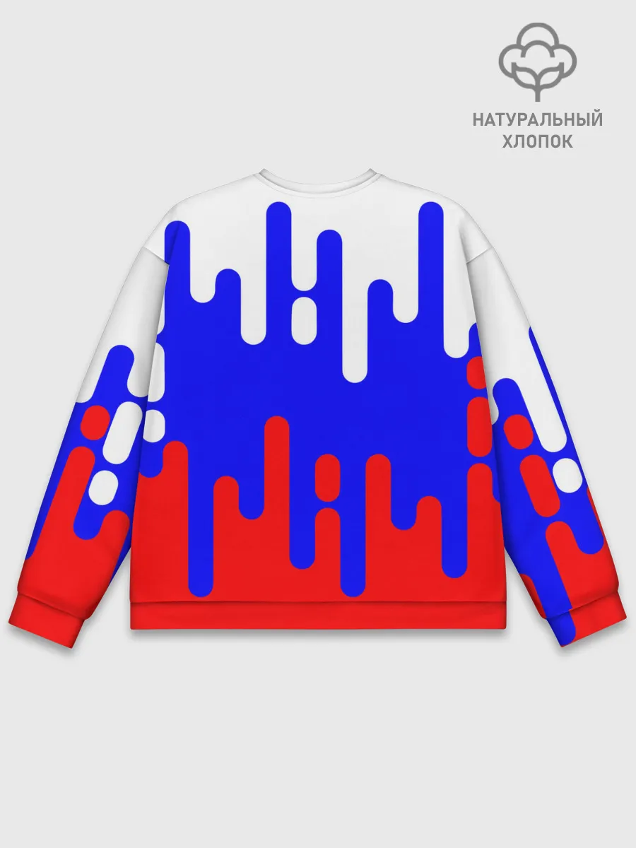 Мужской свитшот базовый / Россия.