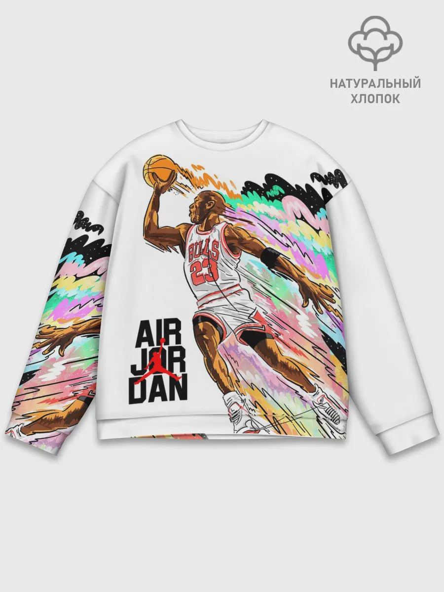 Мужской свитшот базовый / МАЙКЛ ДЖОРДАН