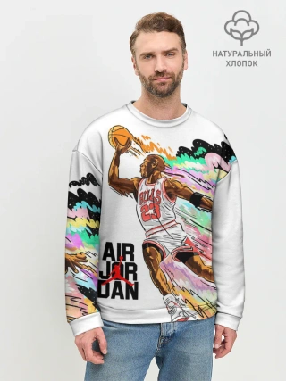 Мужской свитшот базовый / МАЙКЛ ДЖОРДАН
