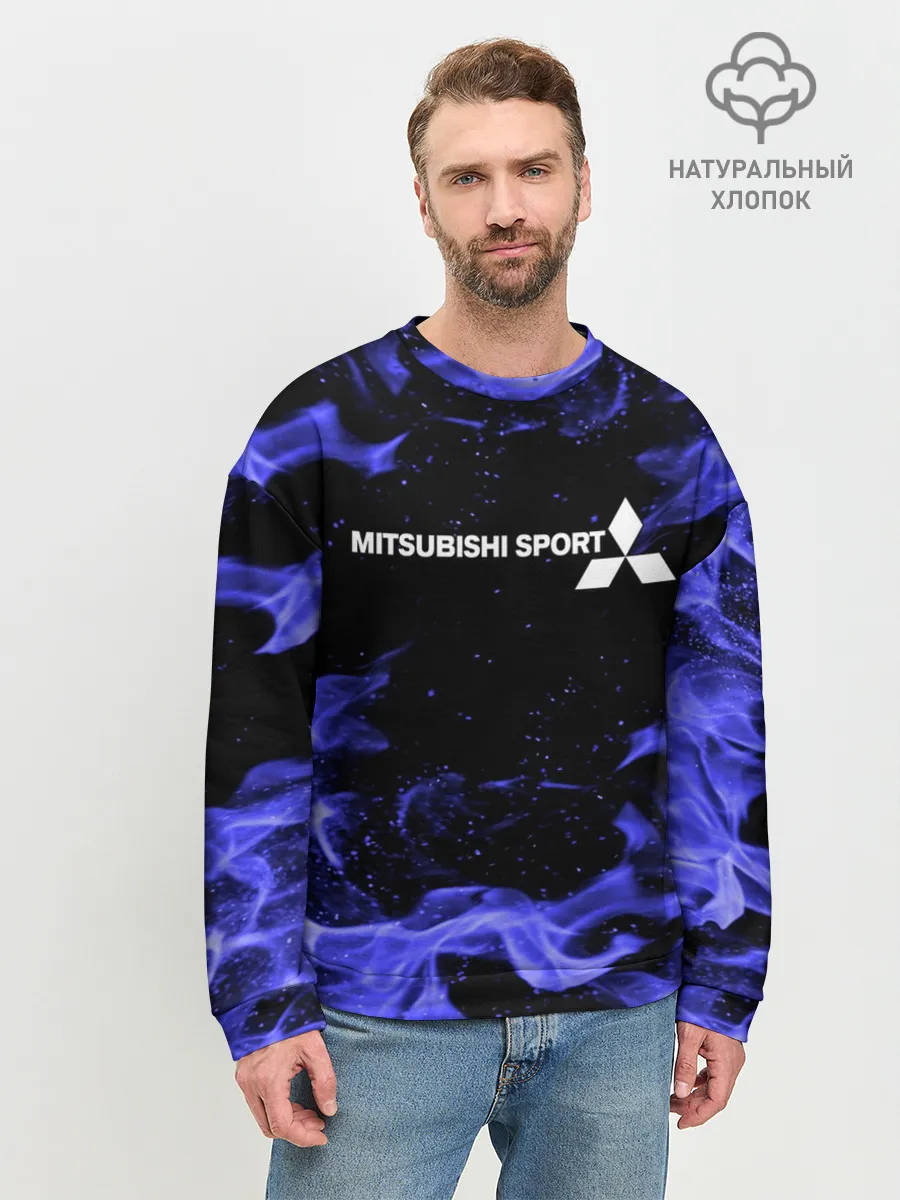 Мужской свитшот базовый / MITSUBISHI