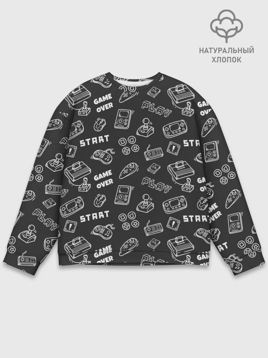 Мужской свитшот базовый / video game