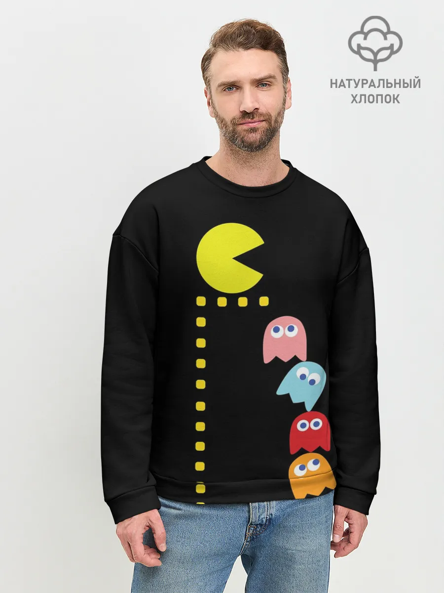 Мужской свитшот базовый / Pac-man