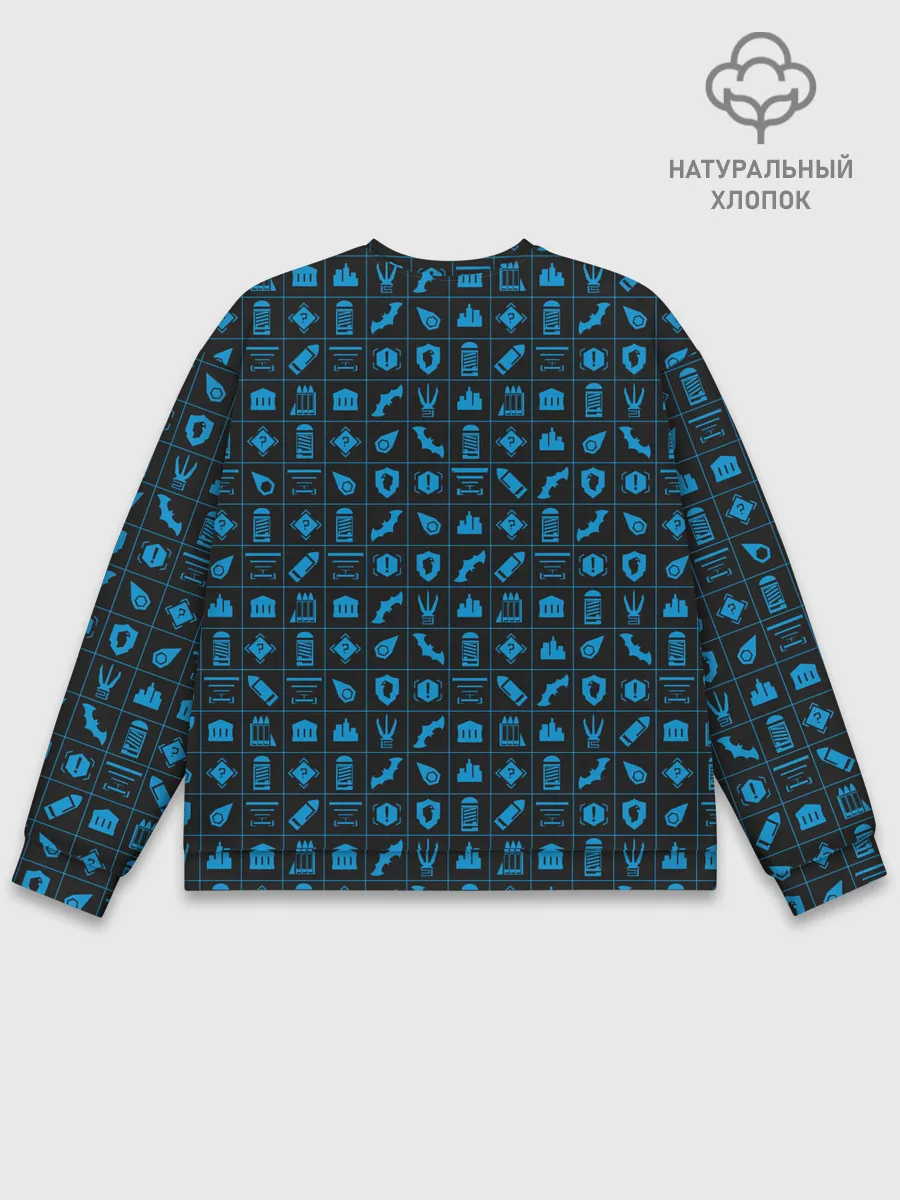 Мужской свитшот базовый / Batman pattern