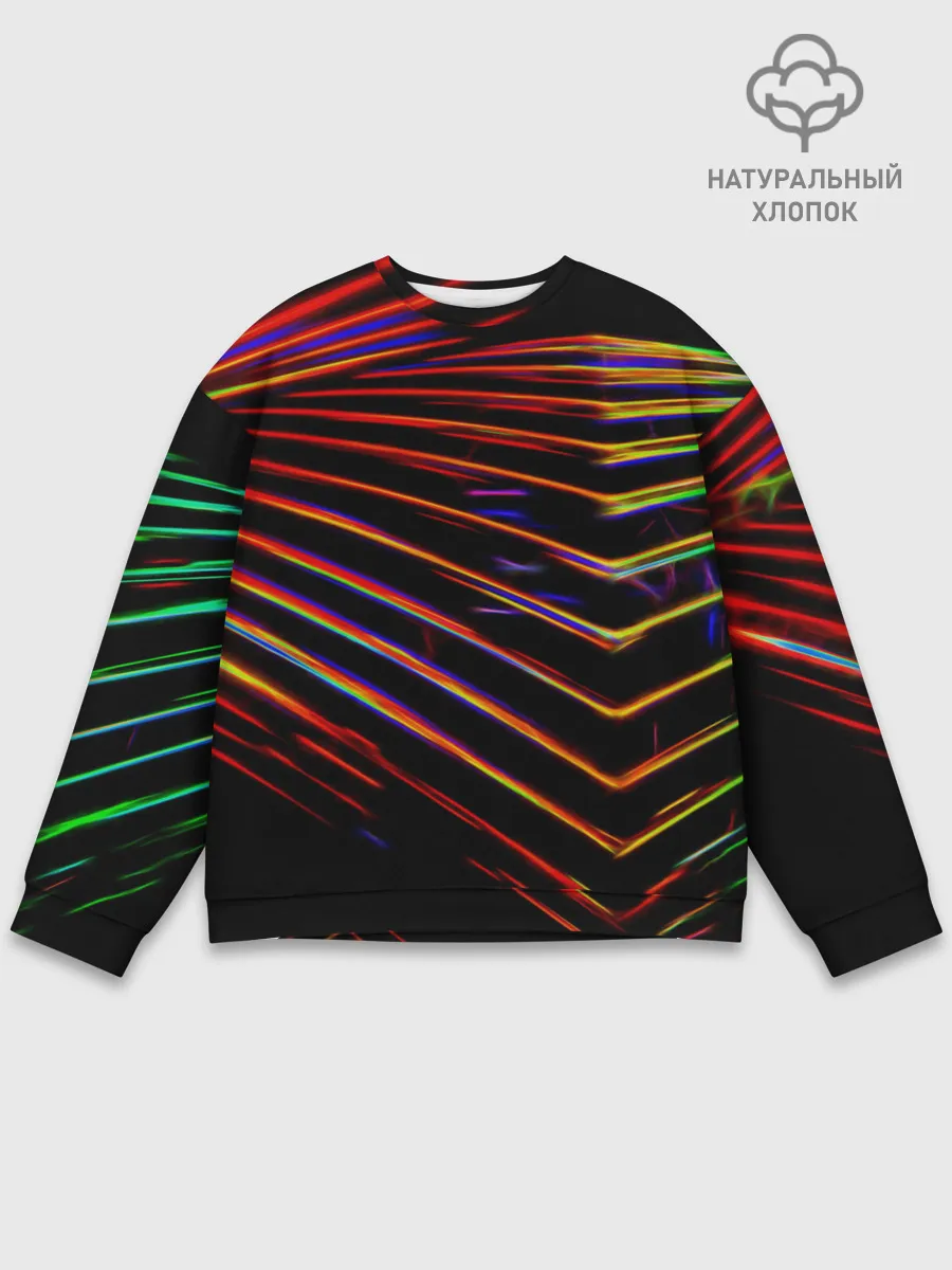 Мужской свитшот базовый / STRIPES COLOR