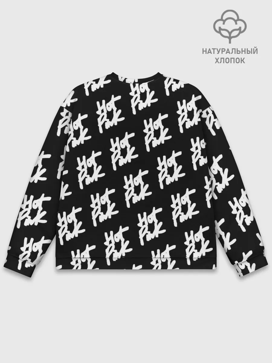 Мужской свитшот базовый / HOT PINK