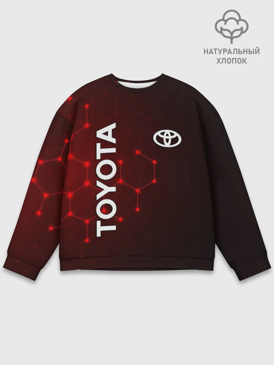 Мужской свитшот базовый / TOYOTA