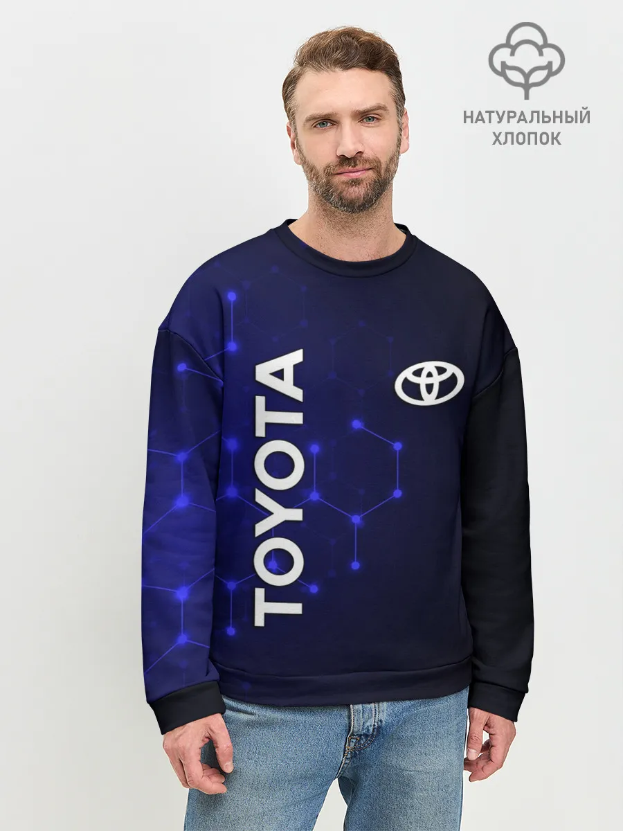 Мужской свитшот базовый / TOYOTA