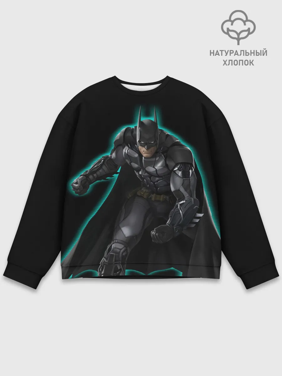 Мужской свитшот базовый / Batman: Arkham Knight