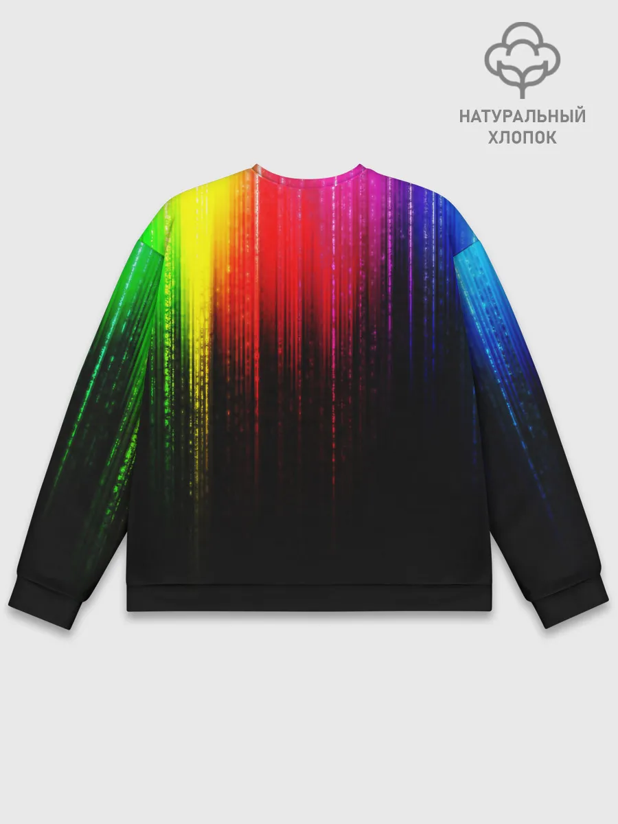 Мужской свитшот базовый / КРАСКИ ГРАДИЕНТ