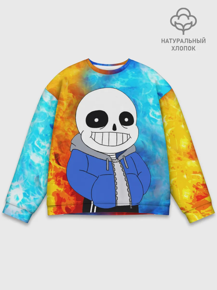 Мужской свитшот базовый / Sans | Огни