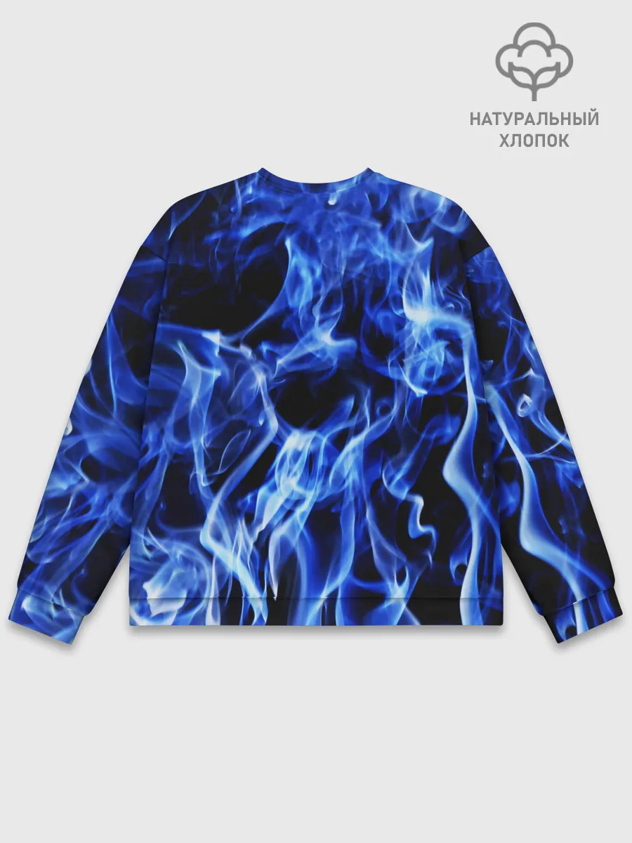 Мужской свитшот базовый / ДЫМ