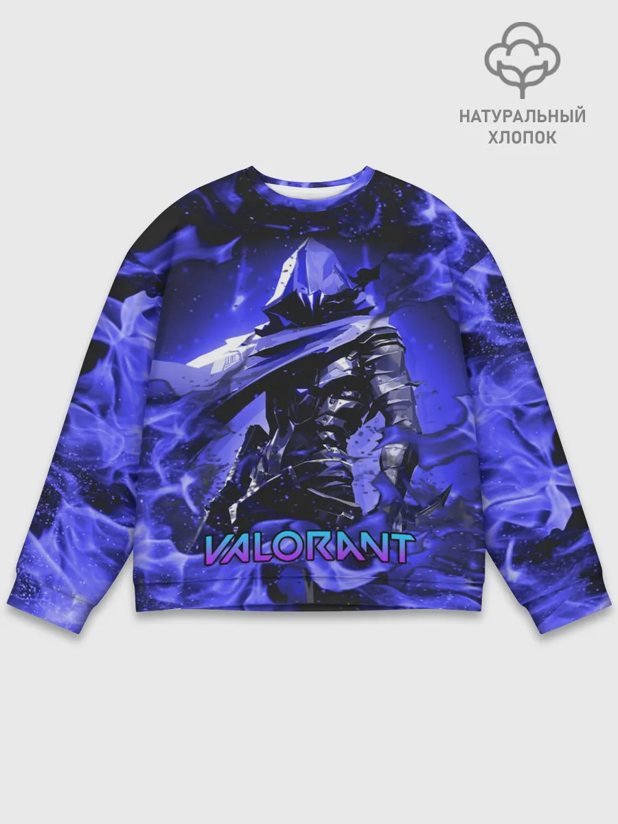 Мужской свитшот базовый / VALORANT OMEN