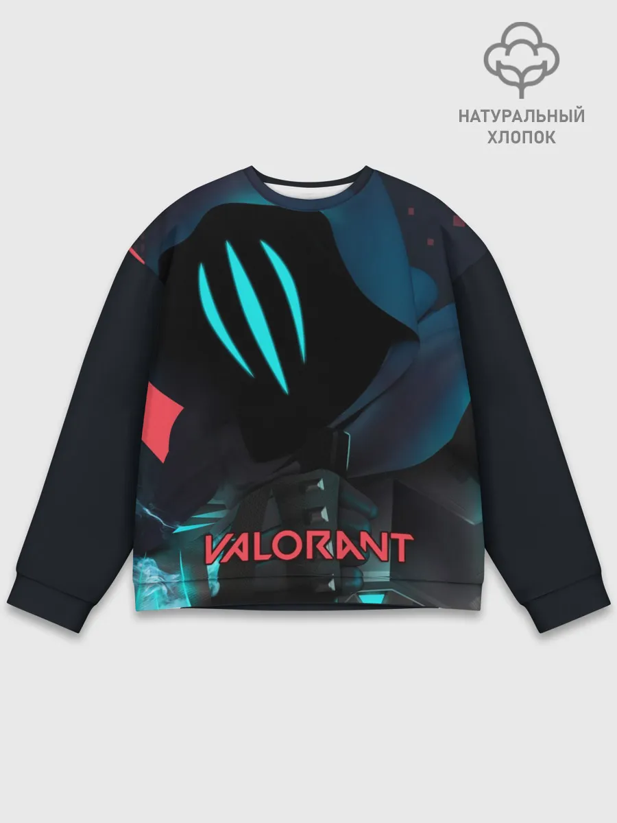 Мужской свитшот базовый / VALORANT OMEN