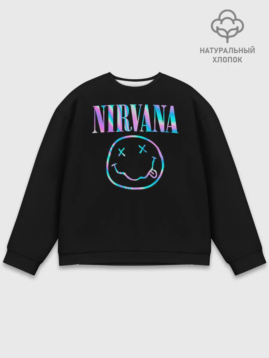 Мужской свитшот базовый / Nirvana