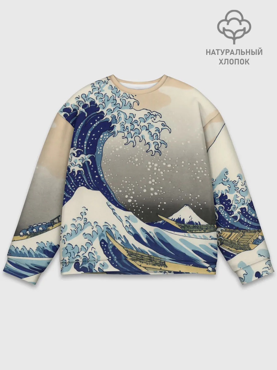 Мужской свитшот базовый / ЯПОНСКАЯ КАРТИНА