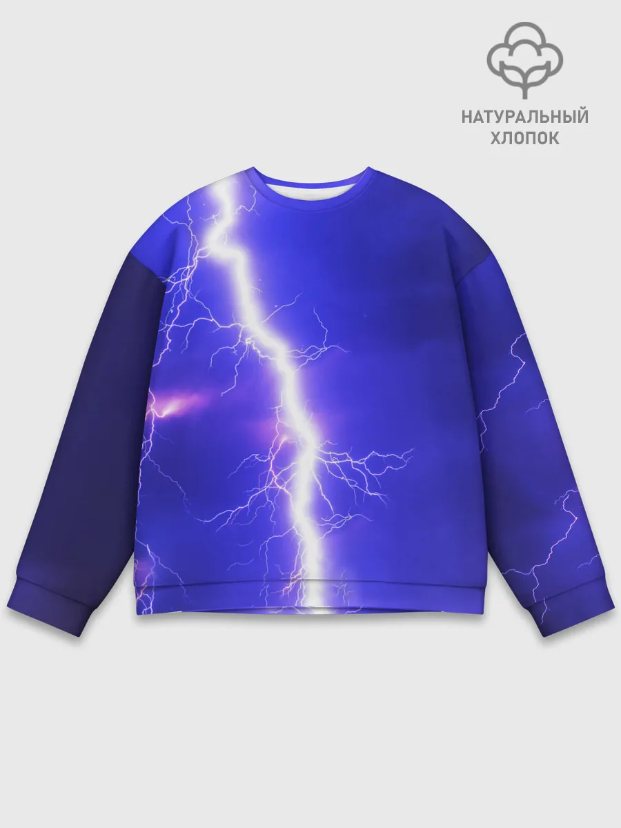 Мужской свитшот базовый / NEON ELECTRIX