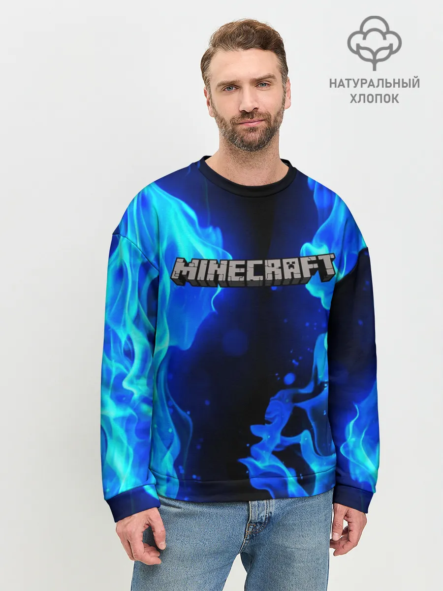 Мужской свитшот базовый / MINECRAFT