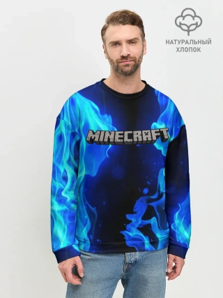 Мужской свитшот базовый / MINECRAFT