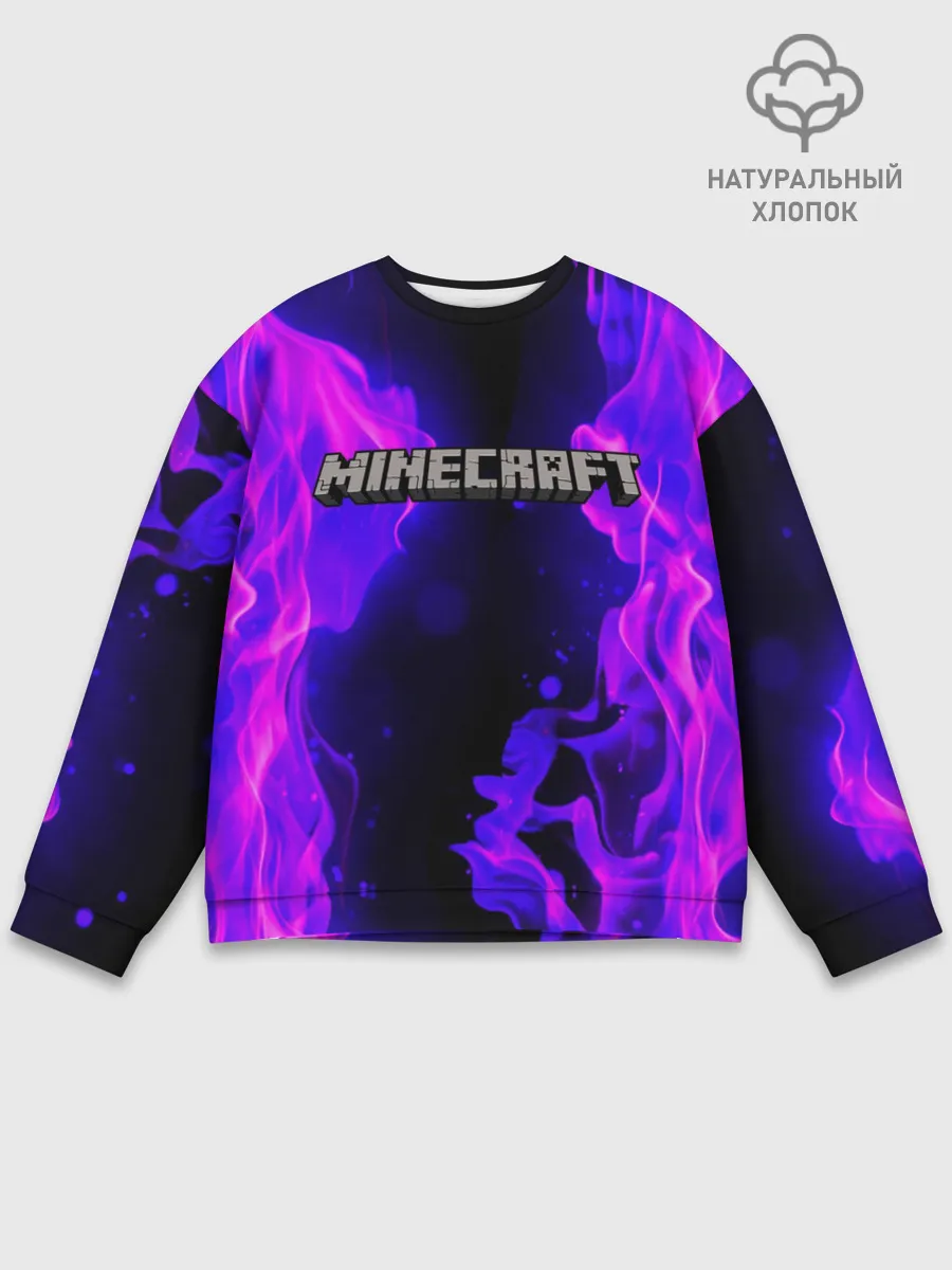 Мужской свитшот базовый / MINECRAFT