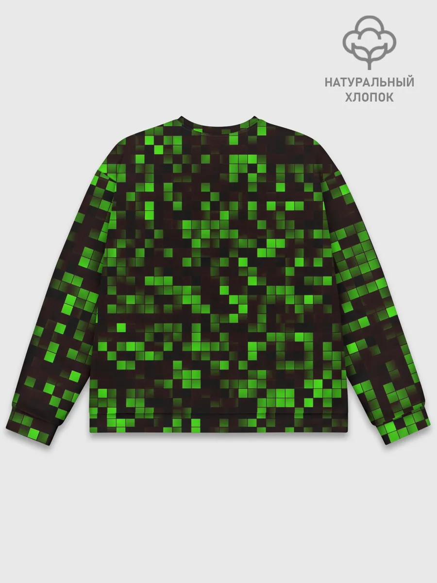 Мужской свитшот базовый / MINECRAFT CREEPER