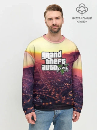 Мужской свитшот базовый / Gta V Five