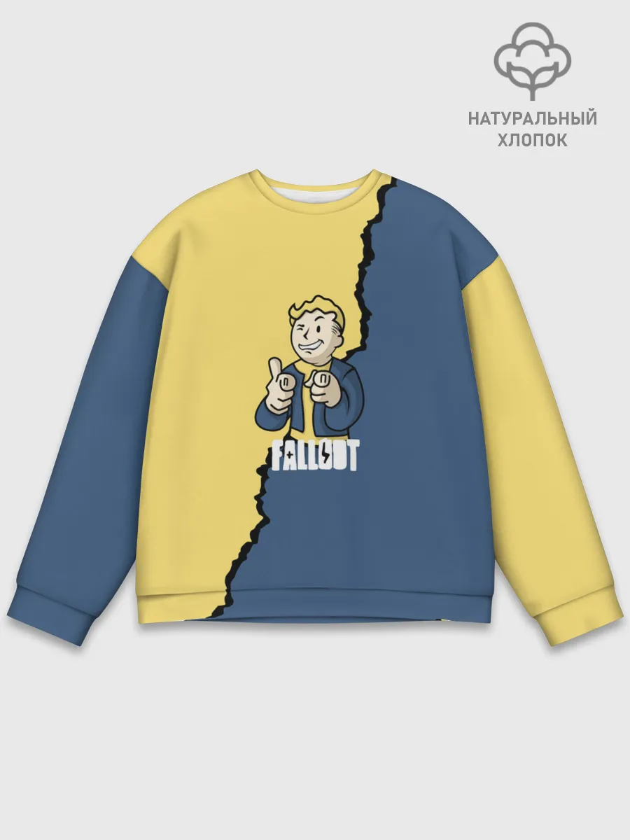 Мужской свитшот базовый / Fallout logo boy