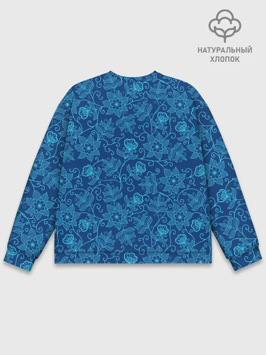 Мужской свитшот базовый / Узоры Природы