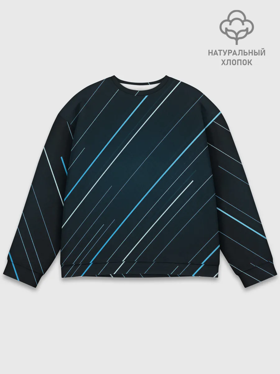 Мужской свитшот базовый / Абстракция