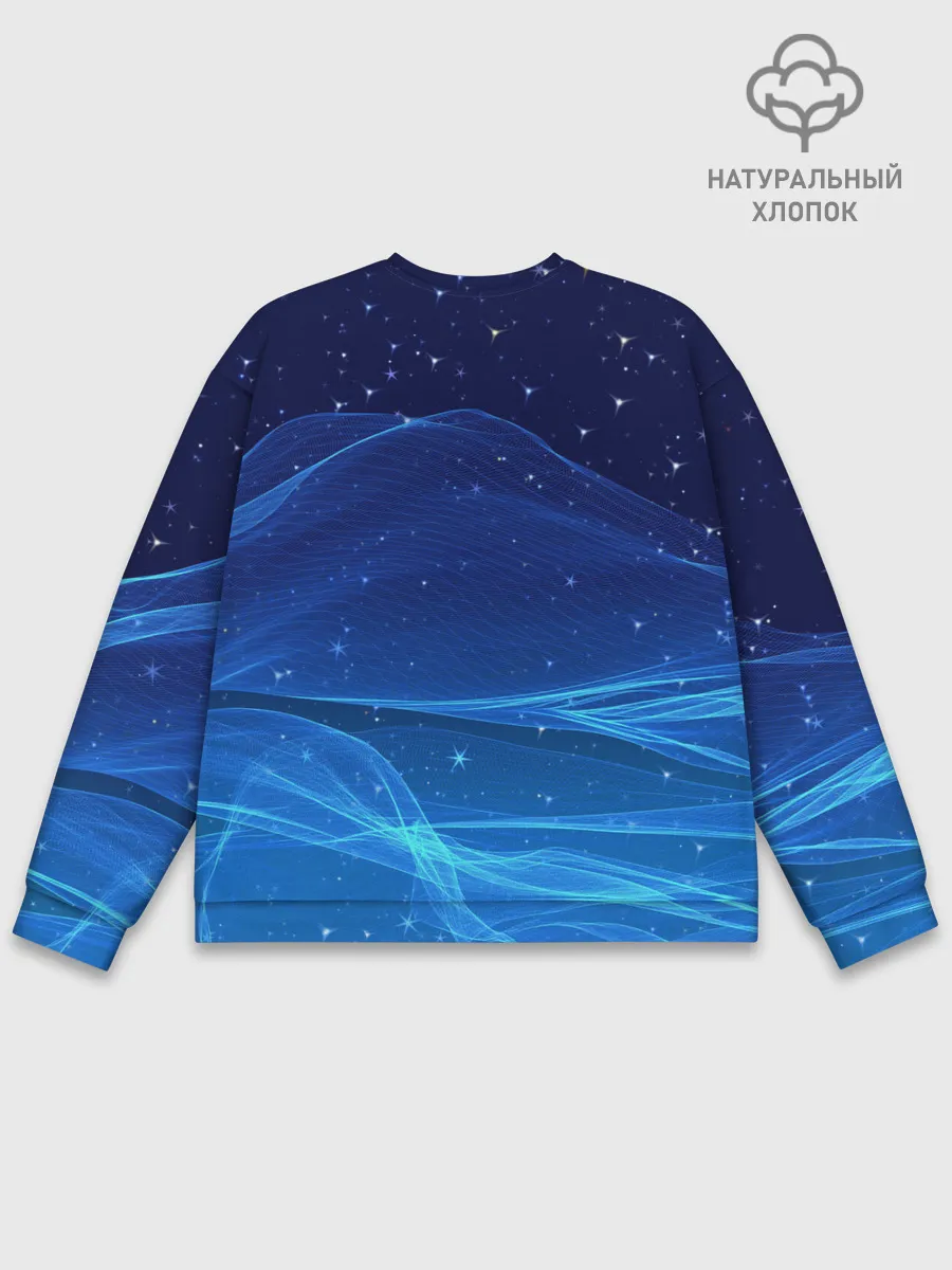 Мужской свитшот базовый / соник