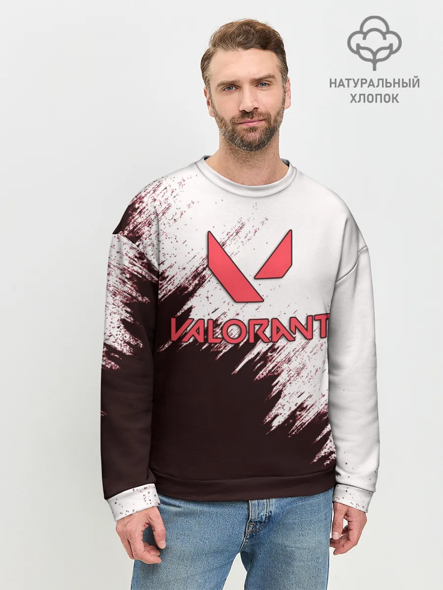 Мужской свитшот базовый / VALORANT