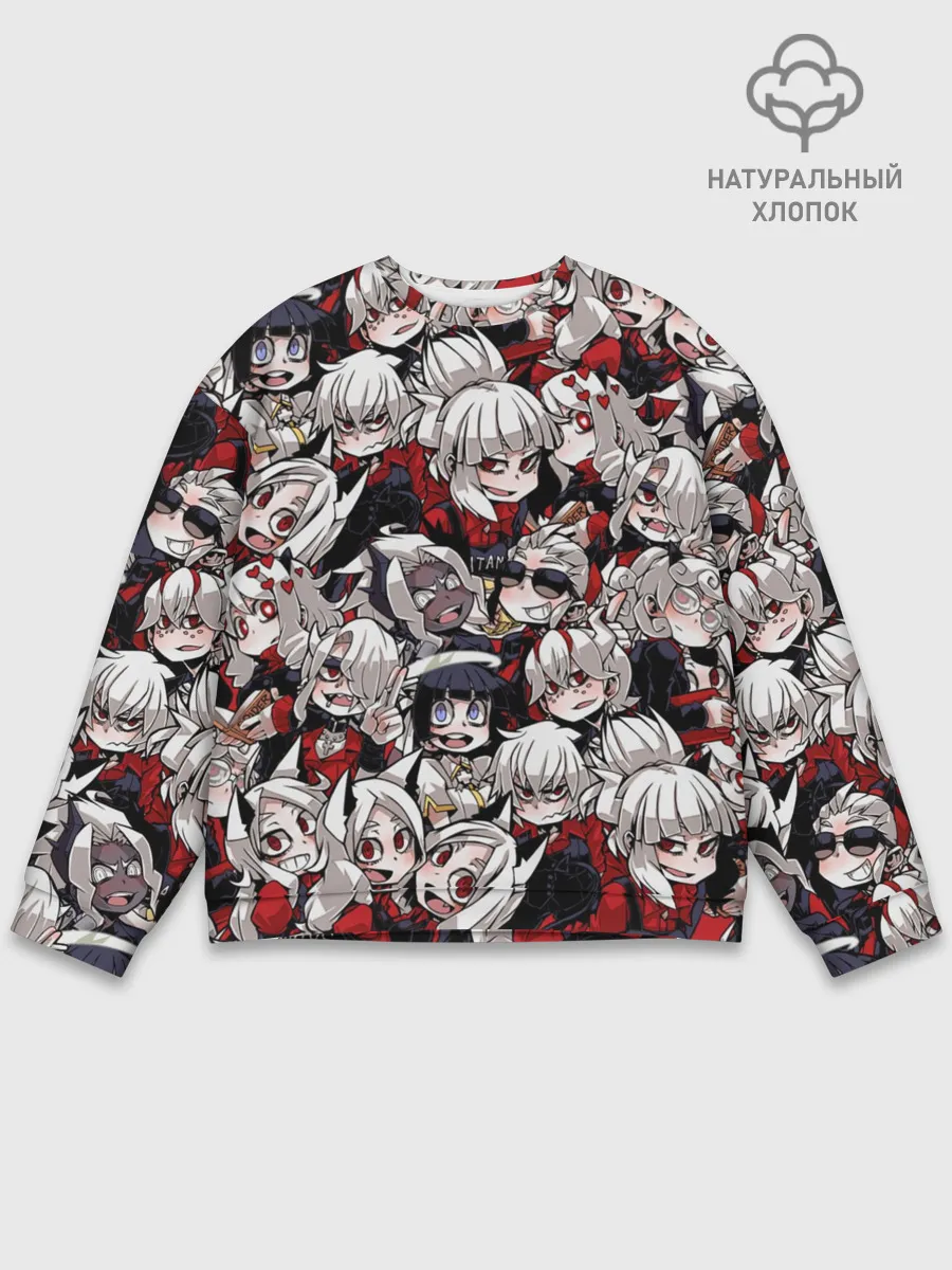 Мужской свитшот базовый / Helltaker