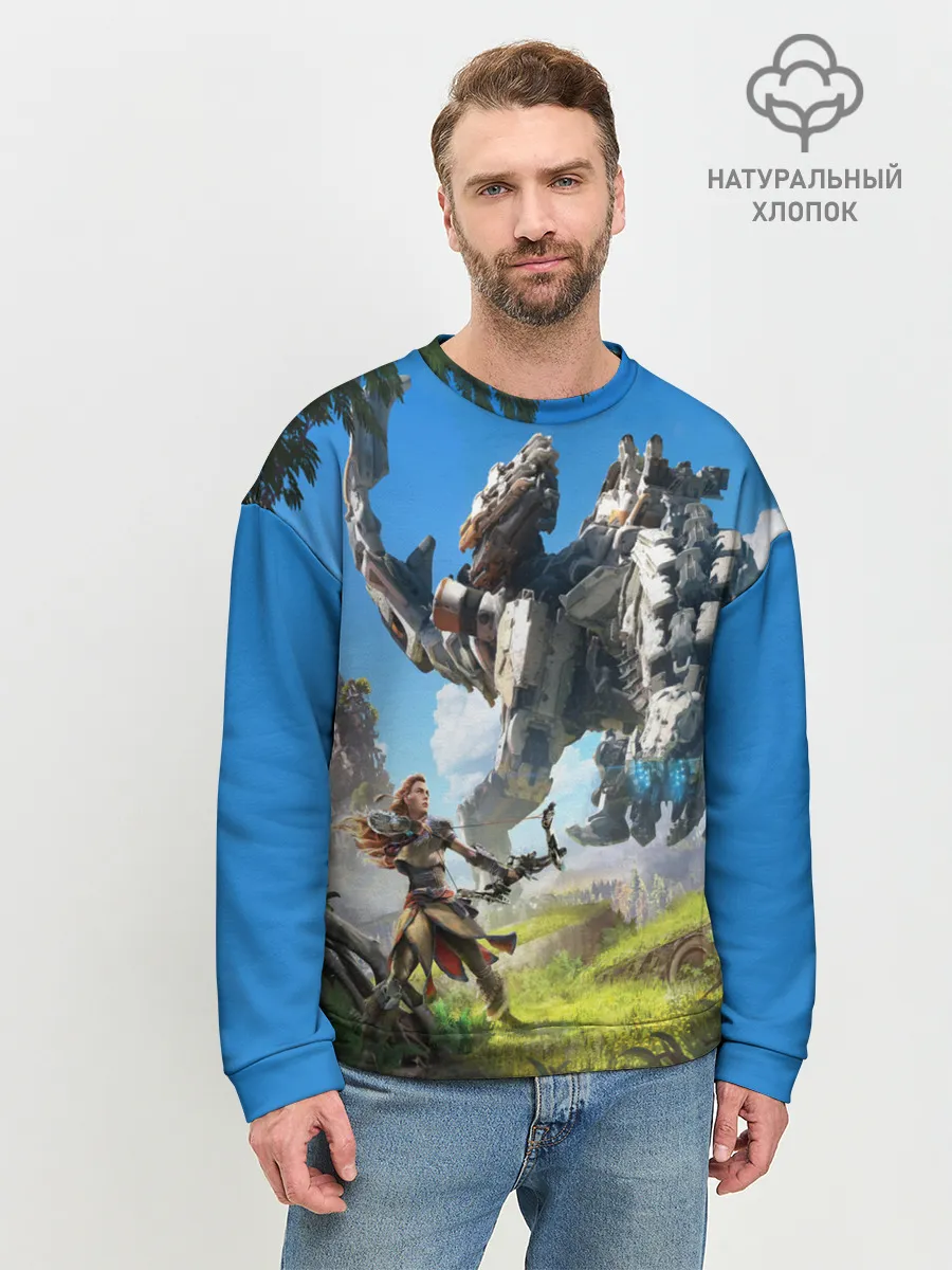 Мужской свитшот базовый / HORIZON ZERO DAWN