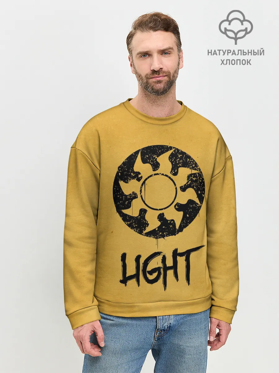 Мужской свитшот базовый / Emblems Light