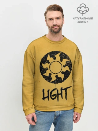 Мужской свитшот базовый / Emblems Light