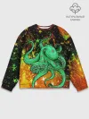 Мужской свитшот базовый / Cosmo Octopus
