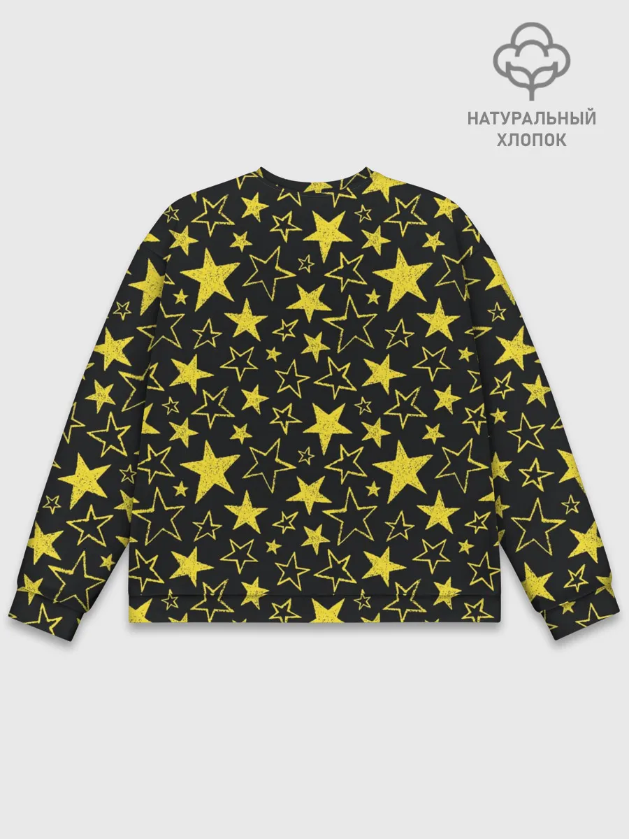 Мужской свитшот базовый / Corgi | Stars