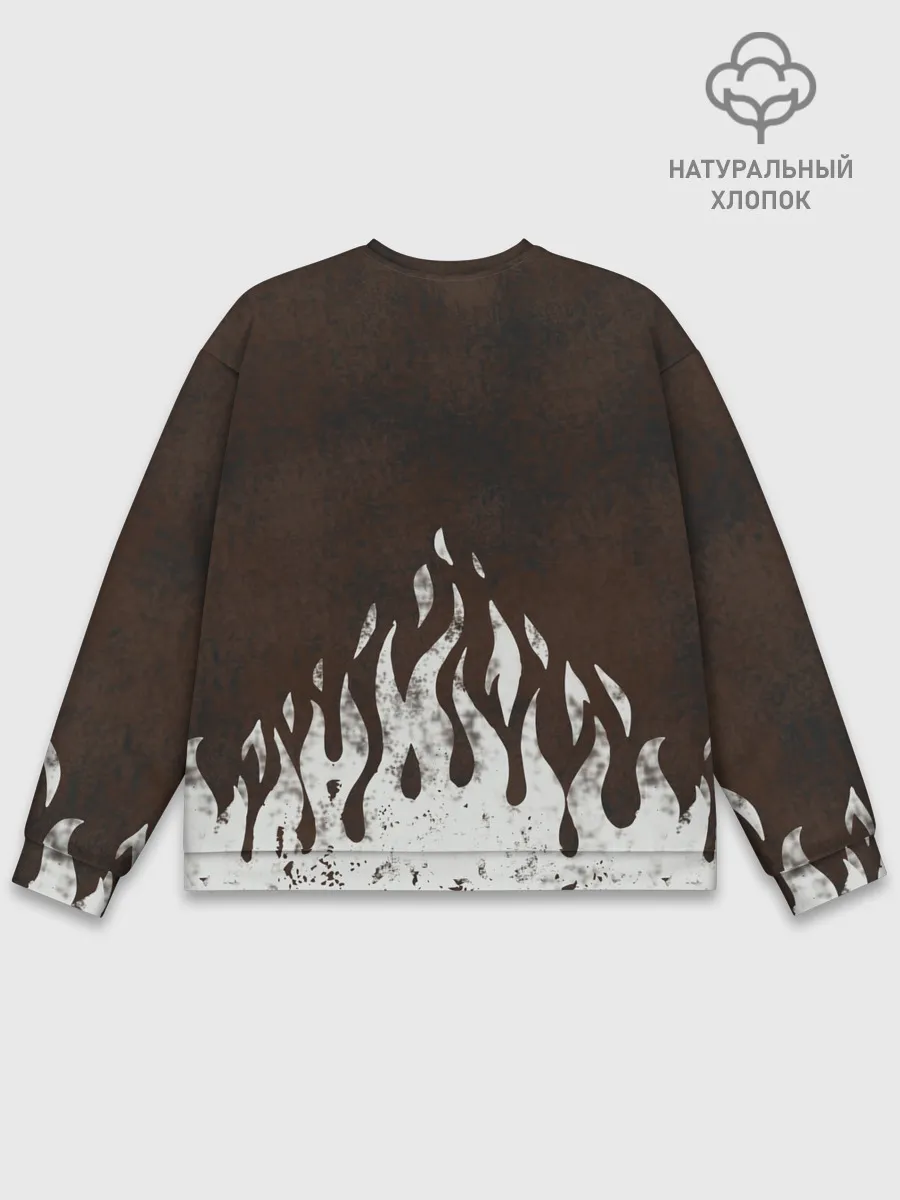 Мужской свитшот базовый / cs:go - Оксидное пламя