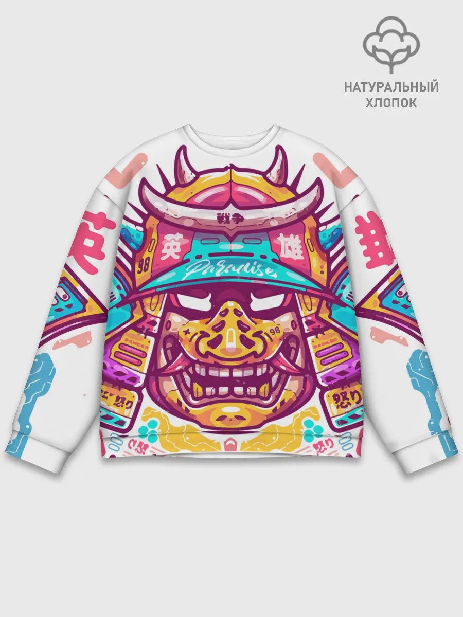 Мужской свитшот базовый / Светлый самурай