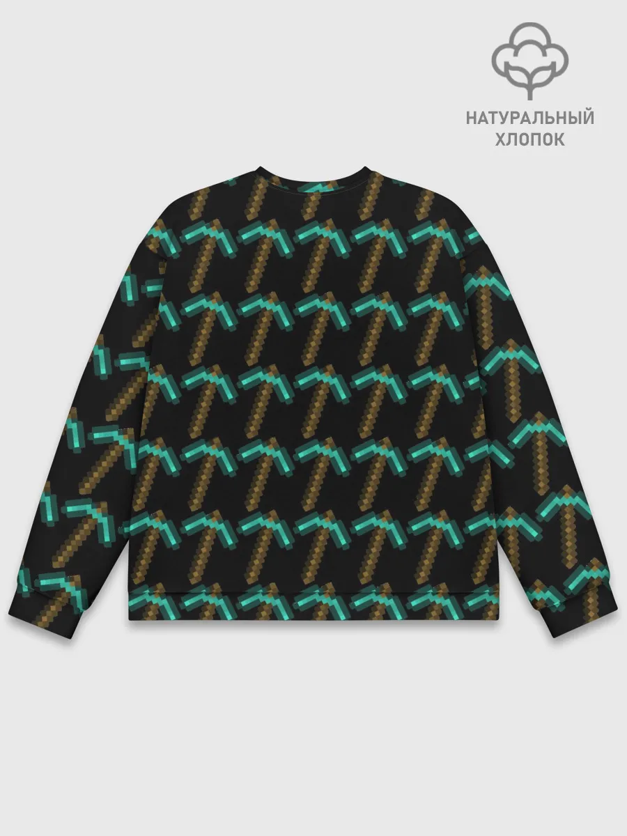 Мужской свитшот базовый / Майнкрафт Кирка