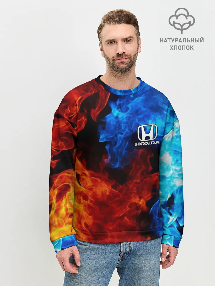 Мужской свитшот базовый / HONDA