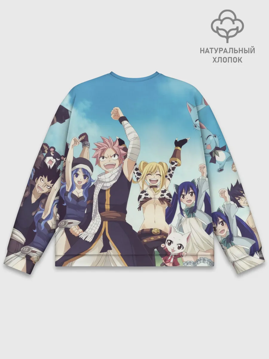 Мужской свитшот базовый / Все песонажи Хвост Феи