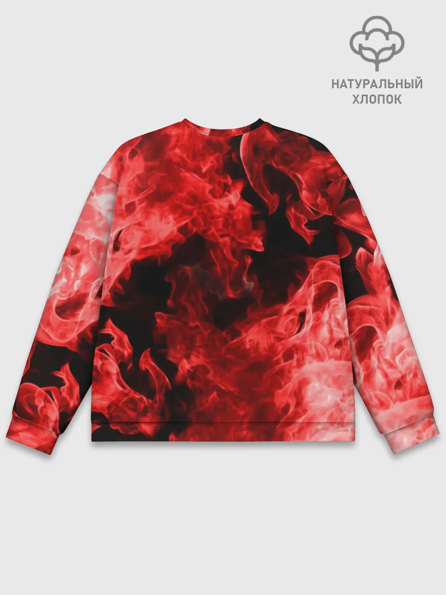 Мужской свитшот базовый / BMW FIRE