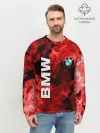 Мужской свитшот базовый / BMW FIRE