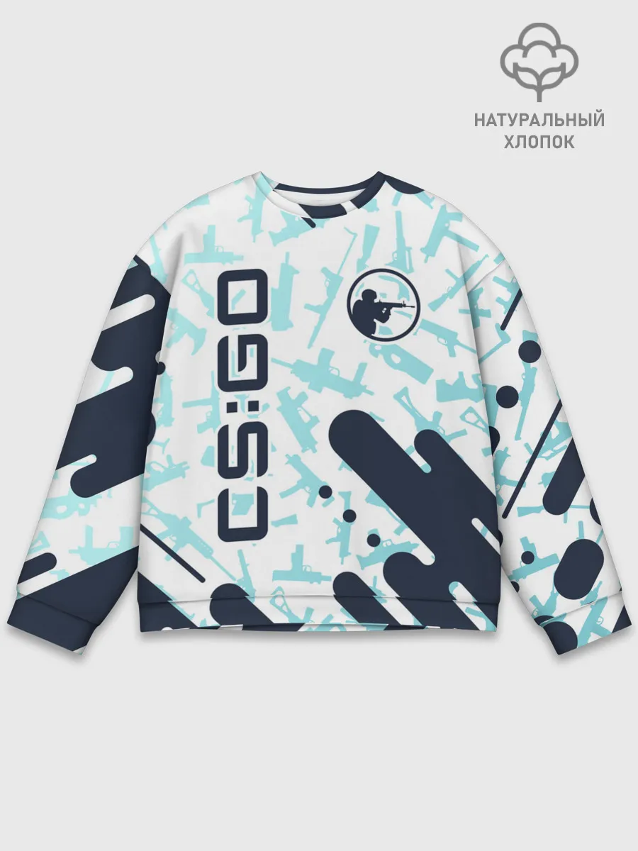 Мужской свитшот базовый / CS GO | КС ГО