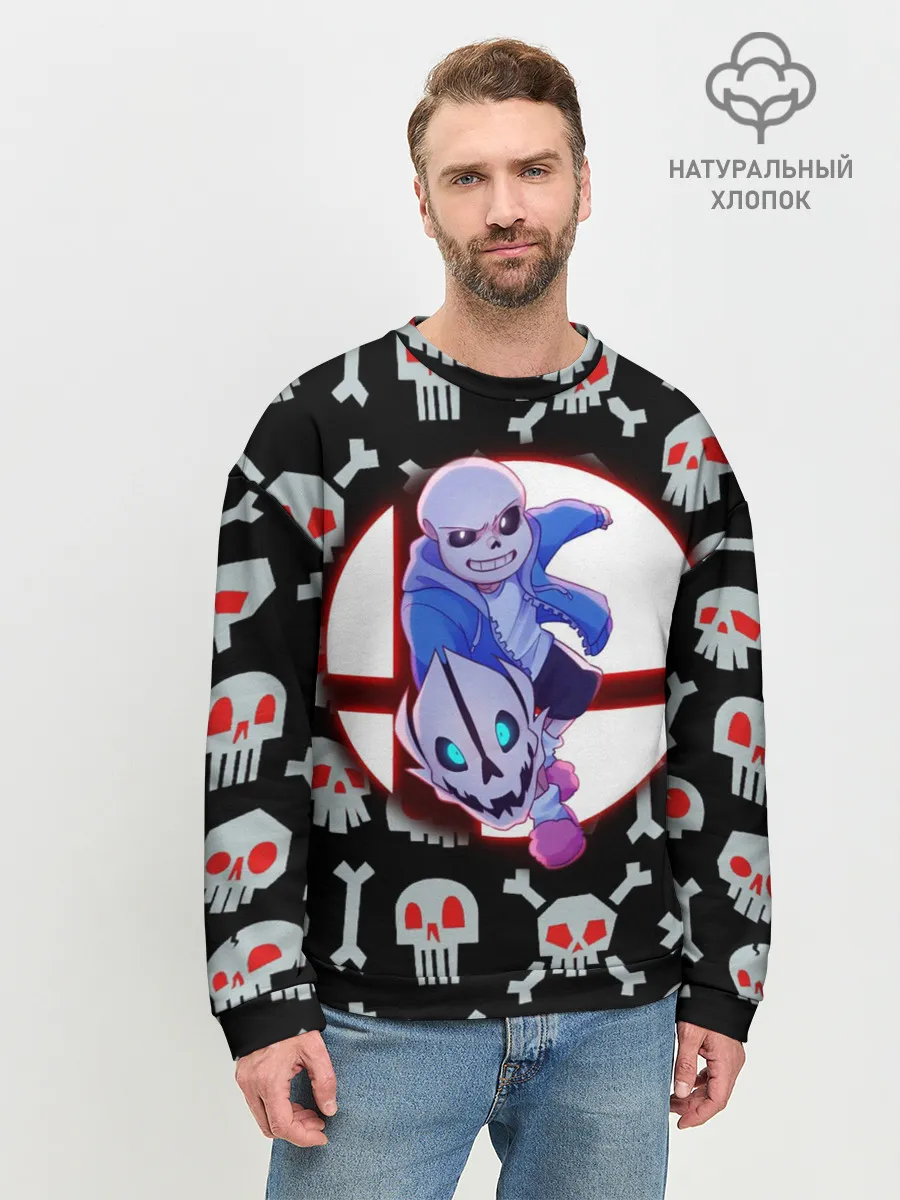 Мужской свитшот базовый / Sans | Неон