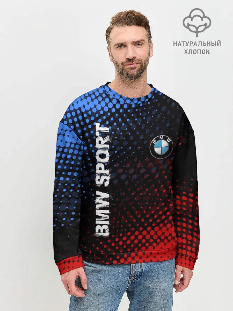 Мужской свитшот базовый / BMW SPORT